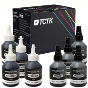 TCTK Inkoustové náplně BT6000BK BT6000BK sada 8 ks 4x černá 4x azurová kompatibilní s Brother DCP-T300 DCP-T500W DCP-T700W MFC-T800W
