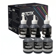 TCTK Inkoustové náplně 100mlBT6000BK BT6000BK sada 6 ks 3x černá 3x azurová kompatibilní s Brother DCP-T300 DCP-T500W DCP-T700W MFC-T800W