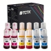 TCTK Inkoustové náplně E-101C E-101M E-101Y sada 6 ks CMY (po 2 ks) kompatibilní s Epson EcoTank L14150 L4150 L4160 L4260 L4266 L6160 L6170 L6176 L6190 L6260 L6270 L6276 L6290
