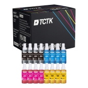 Multipack (16) Inkousty CMYK (Azurová/Purpurová/Žlutá/Černá) Kompatibilní s Epson EcoTank - Nahrazuje T6641 (C13T66414A) (C13T664140)