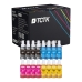 Multipack (16) Inkousty CMYK (Azurová/Purpurová/Žlutá/Černá) Kompatibilní s Epson EcoTank - Nahrazuje T6641 (C13T66414A) (C13T664140)