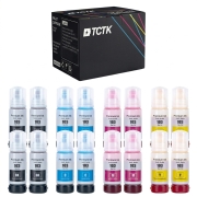 Multipack (16) Inkousty CMYK (Azurová/Purpurová/Žlutá/Černá) Kompatibilní s Epson EcoTank - Nahrazuje E-103BK