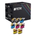TCTK Inkoustové náplně LC123BK LC123C LC123M LC123Y sada 8 ks CMYK (po 2 ks) kompatibilní s Brother DCP-J 132 W, pro DCP-J 150, pro DCP-J 152 W WR, pro DCP-J 172 W, pro DCP-J 4110 DW W