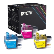 TCTK inkoustové kazety LC3211C LC3211M LC3211Y sada 3 ks CMY kompatibilní s Brother DCP-J572DW DCP-J772DW DCP-J774DW MFC-J491DW MFC-J497DW, nahrazuje LC3211C LC3211M LC3211Y
