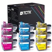 TCTK inkoustové kazety LC3211C LC3211M LC3211Y balení 9 ks CMY kompatibilní s Brother DCP-J572DW DCP-J772DW DCP-J774DW MFC-J491DW MFC-J497DW, náhrada za LC3211C LC3211M LC3211Y
