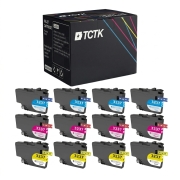 TCTK inkoustové kazety LC-3237 balení 12 ks CMY kompatibilní s Brother HL-J 6000 DW HL-J 6100 DW MFC-J 5945 DW 6945 DW 6947 DW, nahrazuje LC3237C