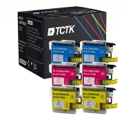 TCTK inkoustové kazety LC-1100 balení 6 ks CMY kompatibilní s Brother DCP-145 C DCP-165 C DCP-J 125 MFC-295 CN MFC-J 265 W, nahrazuje LC1100C