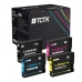 TCTK Inkoustové náplně PGI-2500XL PGI-2500XL PGI-2500XL PGI-2500XL sada 4 ks CMYK kompatibilní s Canon MAXIFY iB 4000 4050 4100 4150, pro MAXIFY MB 5000 5050 5100 5150 5155 5300, nahrazuje 9254B001