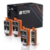 TCTK Inkoustové náplně C-35BK C-36C sada 2 ks černá azurová kompatibilní s Canon PIXMA iP100 iP100B iP110, pro PIXMA TR150 with battery