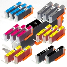 Kompatibilní náhrada za Canon CLI-551XL (6443B001),CLI-551XL (6444B001),CLI-551XL (6445B001),CLI-551XL (6446B001)