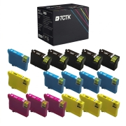 TCTK inkoustové kazety T1301 T1302 T1303 T1304 12balení CMYK kompatibilní s Epson Stylus Office B42 WD BX525WD BX535WD BX625FWD BX630 FW, nahrazuje C13T13014010