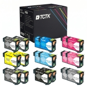 TCTK Inkoustové náplně T1571 T1572 T1573 T1574 T1575 T1576 T1577 T1578 T1579 sada 27 ks vícebarevná (po 3 ks) kompatibilní s Epson Stylus Photo R 3000, nahrazuje C13T15714010