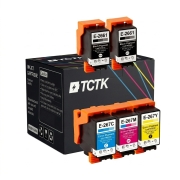 TCTK Inkoustové náplně 266 267 sada 2 ks černá Multi-Color kompatibilní s Epson WorkForce WF-100 W, pro WorkForce WF-110 W, nahrazuje C13T26614010