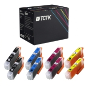TCTK inkoustové kazety 33XL 8-pack CMYK kompatibilní s Epson Expression Premium XP-530 XP-540 XP-630 XP-635 XP-640 XP-645 XP-7100 XP-830 XP-900, nahrazuje C13T33614012