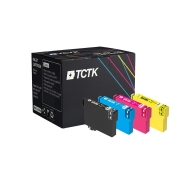 TCTK inkoustové kazety 603XL 4balení CMYK kompatibilní s Epson Expression Home XP-2100 XP-2105 XP-2150 XP-2155 XP-3100 XP-3105, nahrazuje C13T03A14010