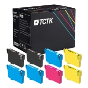 TCTK inkoustové kazety 603XL 8ks CMYK kompatibilní s Epson Expression Home XP-2100 XP-2105 XP-2150 XP-2155 XP-3100 XP-3105 XP-3150 XP-3155, nahrazuje C13T03A14010