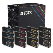TCTK Inkoustové kazety T7891XXL T7892XXL T7893XXL T7894XXL 12balení CMYK kompatibilní s Epson WorkForce Pro WF-5100 WF-5110 DW WF-5190 DW WF-5600 WF-5620 DWF WF-5690 DWF, nahrazuje C13T789140