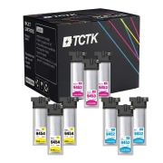 TCTK Inkoustové náplně T9452 T9453 T9454 sada 9 ks CMY (po 3 ks) kompatibilní s Epson WorkForce Pro WF-C 5210 DW, WorkForce Pro WF-C 5215 DW, WorkForce Pro WF-C 5290 DW, nahrazuje C13T945240