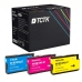 TCTK Inkoustové náplně 953XL 953XL 953XL sada 3 ks CMY kompatibilní s HP OfficeJet Pro 7700 7720 7730 7740, OfficeJet Pro 7740 WF, OfficeJet Pro 8200 8210 8216 8218 8710 8715 8718, nahrazuje F6U16AE
