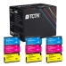 TCTK Inkoustové náplně 953XL 953XL 953XL sada 9 ks CMY (po 3 ks) kompatibilní s HP OfficeJet Pro 7700 7720 7730 7740, OfficeJet Pro 7740 WF, OfficeJet Pro 8200 8210 8216 8218 8710, nahrazuje F6U16AE