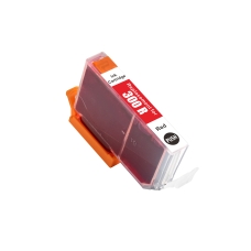 Kompatibilní s Canon PFI-300R / 14.5ml Inkoust Červená (Inkoustové kazety)