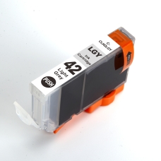 Kompatibilní s Canon CLI-42LGY / 14ml Inkoust Světle šedá (Inkoustové kazety)