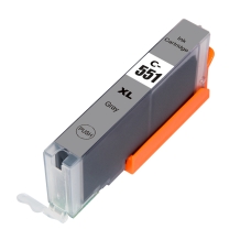 Kompatibilní s Canon CLI-551XLGY / 12ml Inkoust Šedá (Inkoustové kazety)