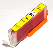 Kompatibilní s Canon CLI-551XLY / 12ml Inkoust Žlutá (Inkoustové kazety)