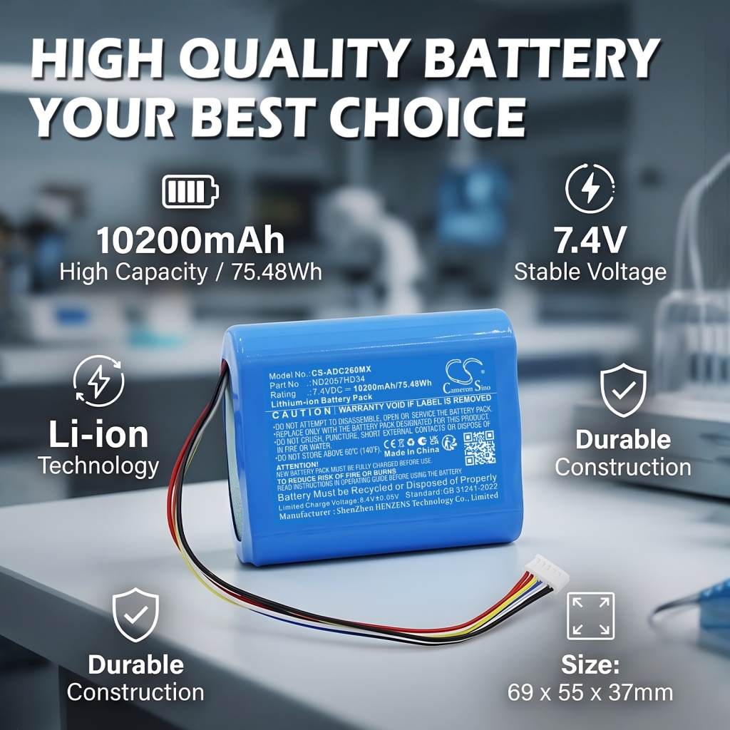 Baterie kompatibilní s Suntech Adc CS-ADC260MX