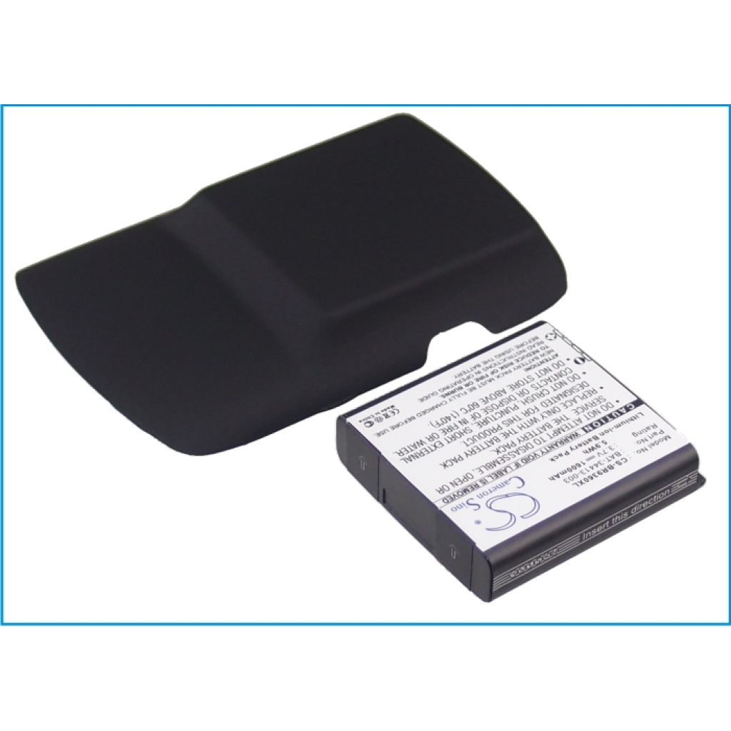 Cameron Sino CS-BR9360XL baterie + zadní kryt – boční pohled
