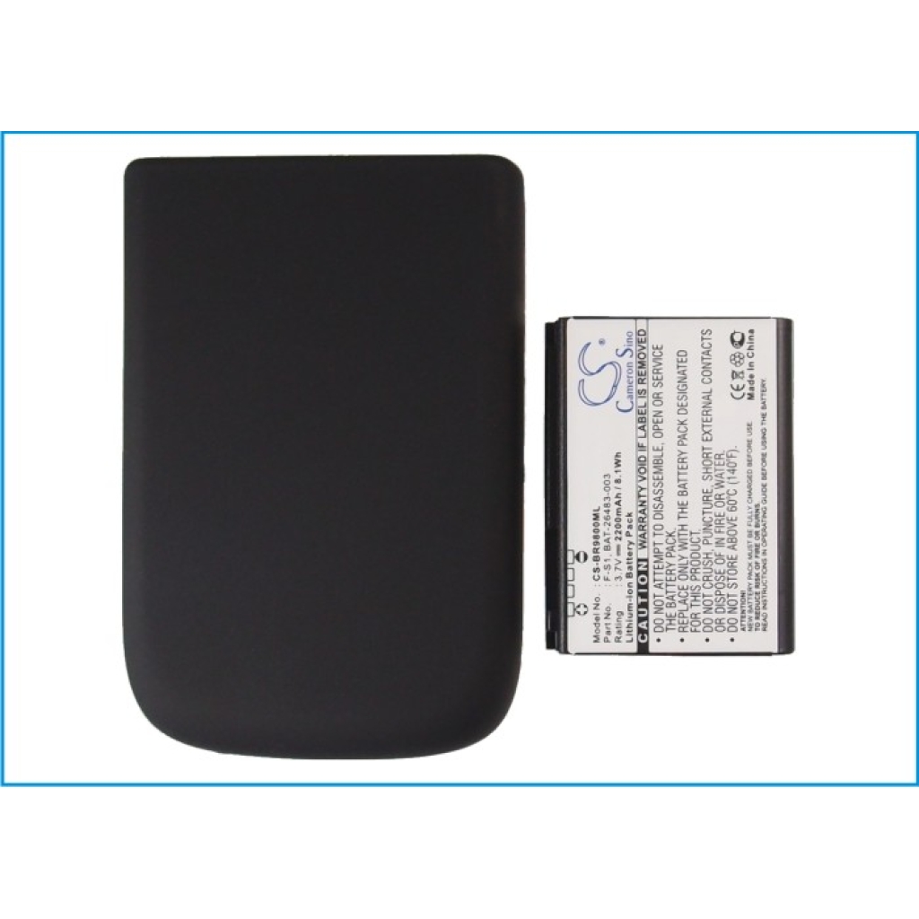 Baterie kompatibilní s Blackberry CS-BR9800ML