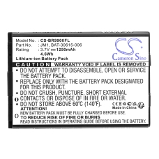 Kompatibilní náhrada baterie za BlackBerry BAT-30615-006,J-M1,JM1