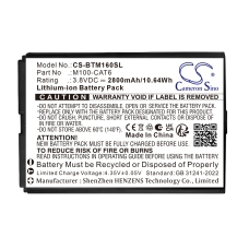 Kompatibilní náhrada baterie za Benton M100-CAT6