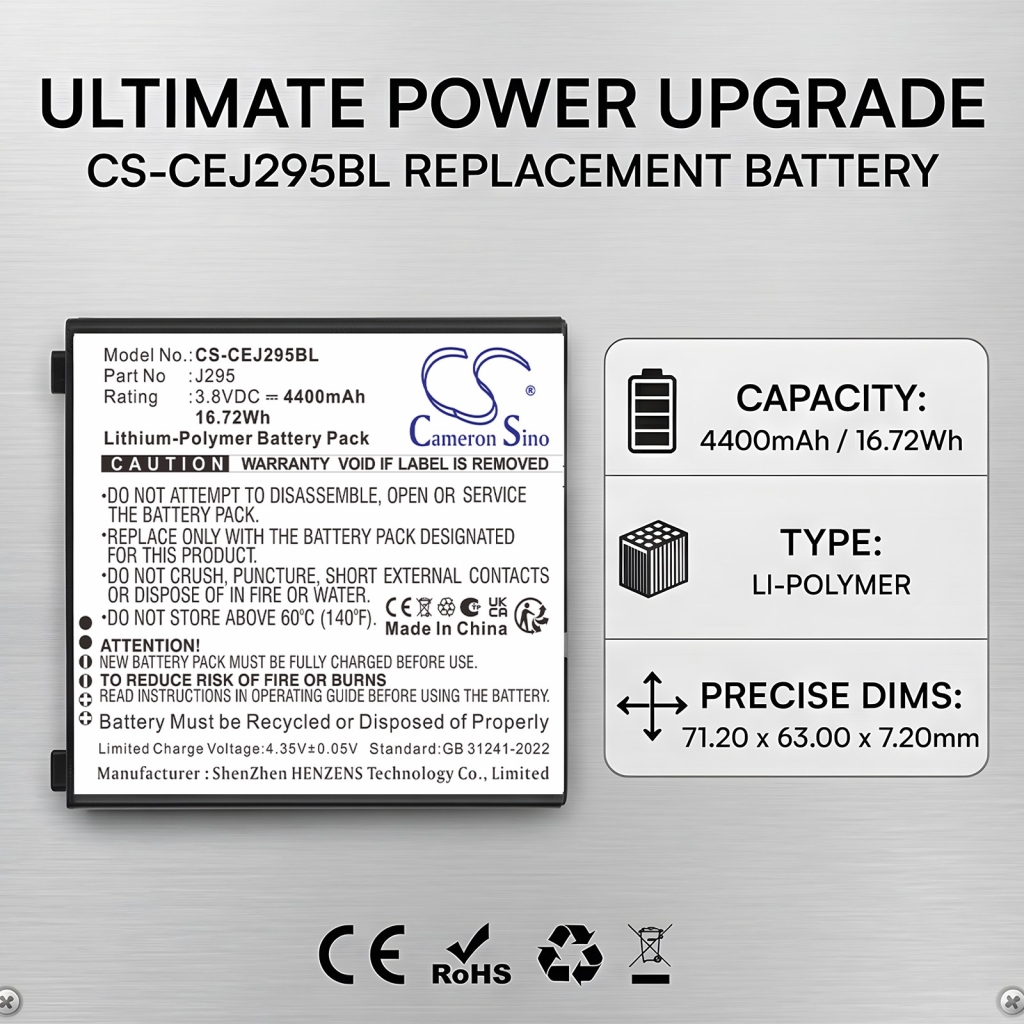 Baterie kompatibilní s Capture CS-CEJ295BL
