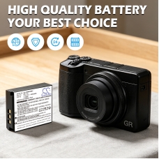 Kompatibilní náhrada baterie za Ricoh DB-120