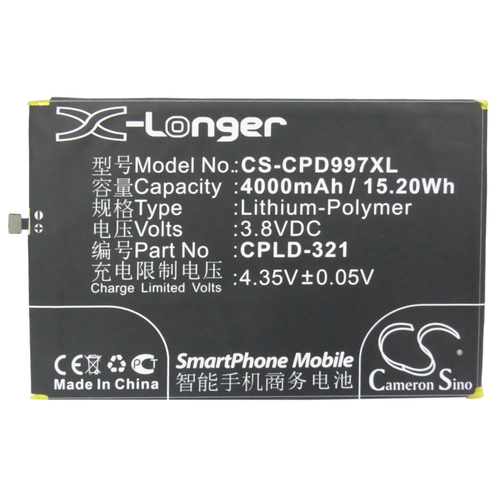 Baterie Nahrazuje Coolpad CPLD-321