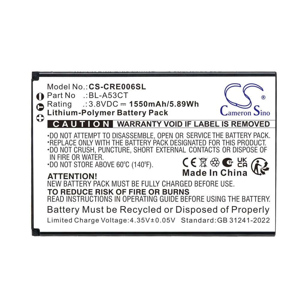 Baterie kompatibilní s Consumer Cellular Iris Easy Flip CS-CRE006SL