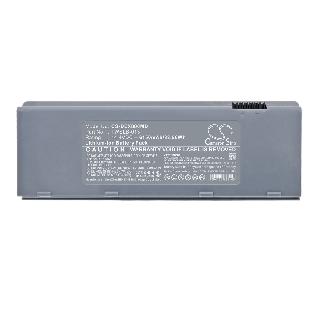 Baterie kompatibilní s Edan CS-DEX800MD
