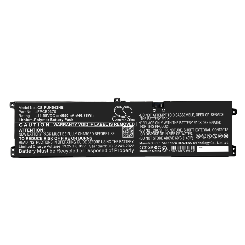 Baterie pro FUJITSU Eichfeld 47