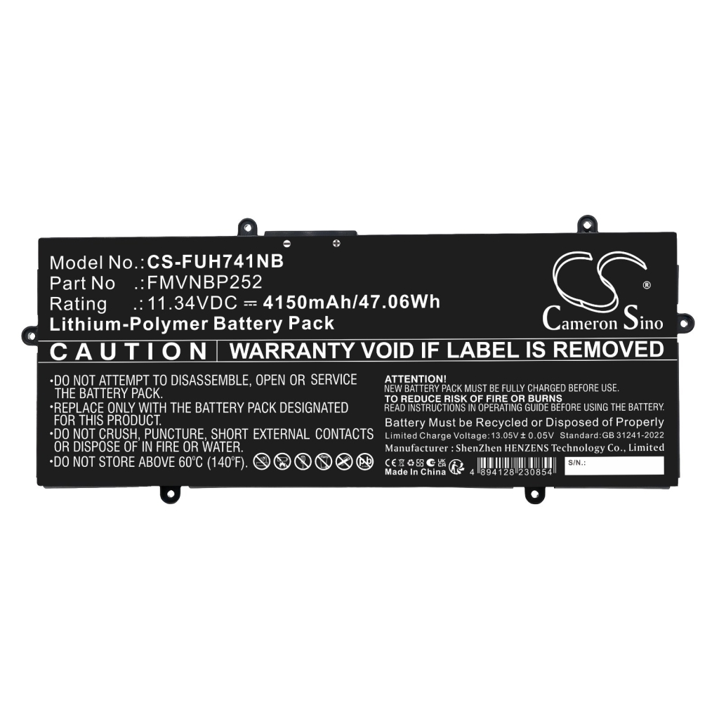 Baterie kompatibilní s Fujitsu LifeBook U7411/G U7511/G CS-FUH741NB