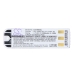 Baterie kompatibilní s Garmin CS-GM4SL