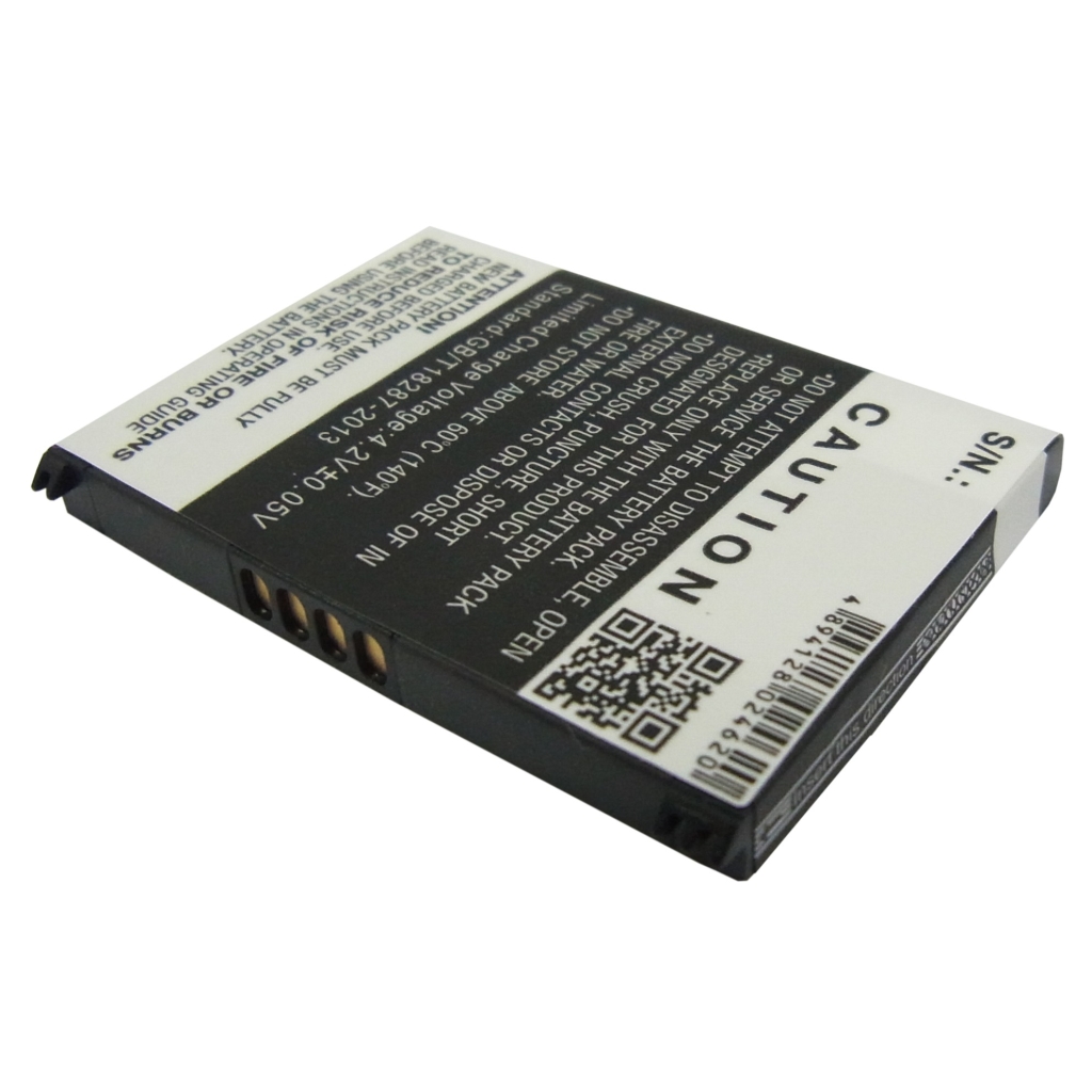 CS-GM850SL zadní strana, bezpečnostní text, QR kód