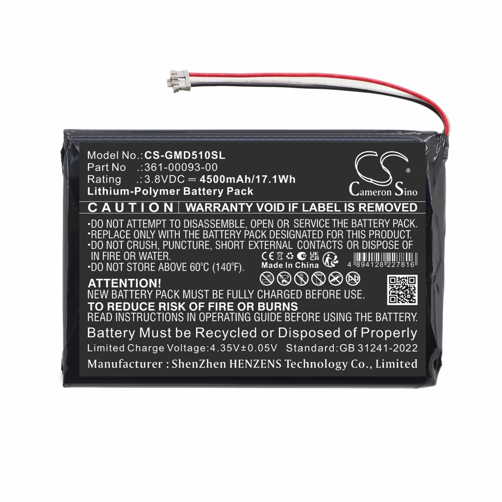 Baterie pro GARMIN 010-01561-20
