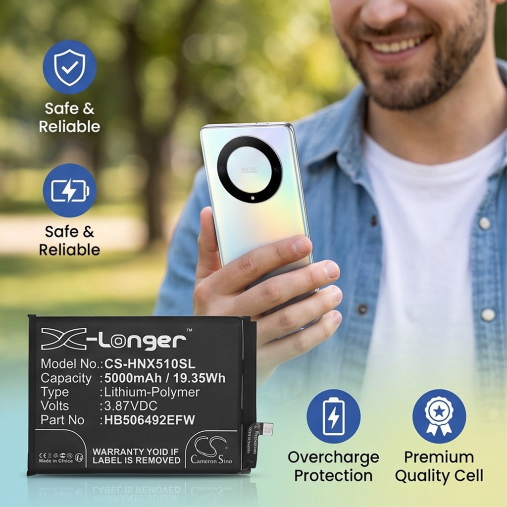 Baterie kompatibilní s Honor Magic 5 Lite CS-HNX510SL