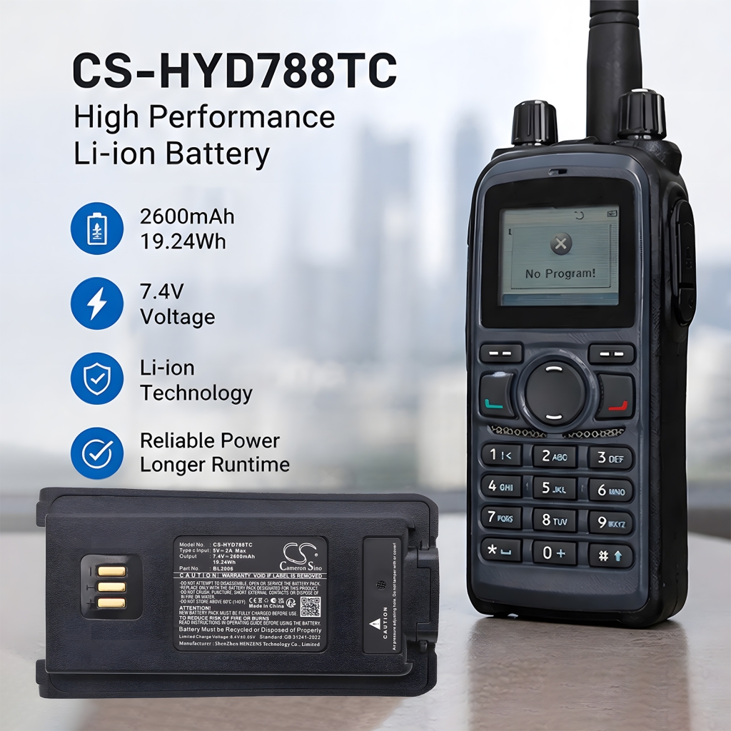 Baterie pro HYT DMR PD-702