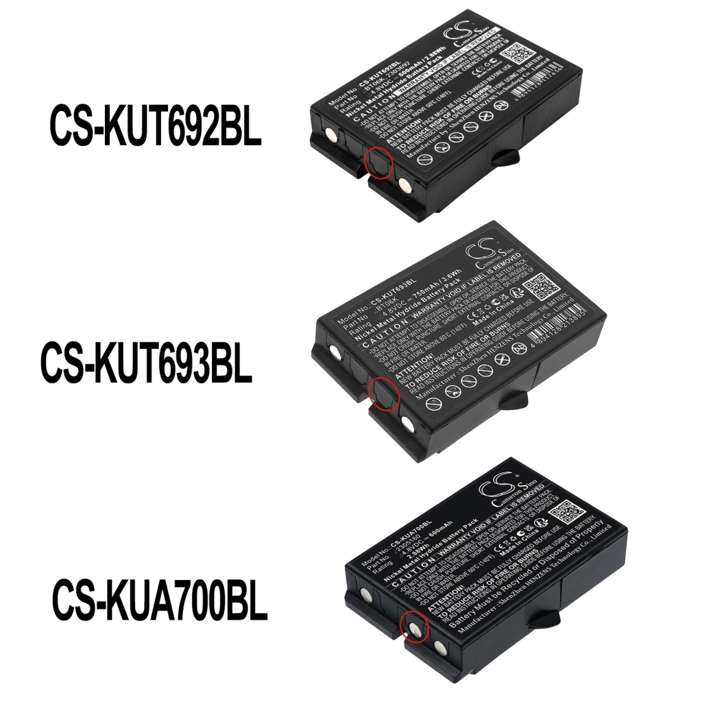 Baterie Nahrazuje Ikusi 2305160