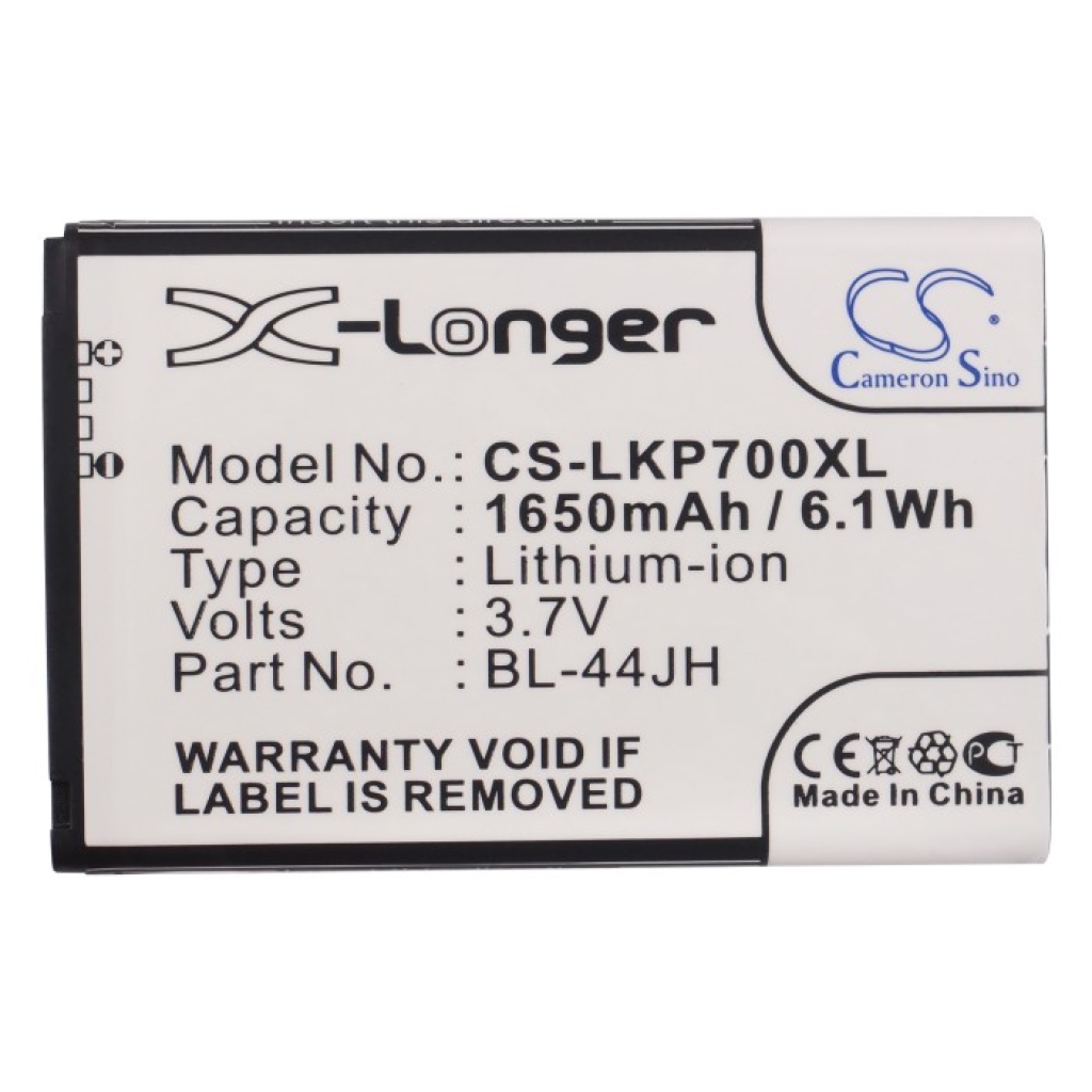 Baterie kompatibilní s LG BoostMobile Cricket CS-LKP700XL