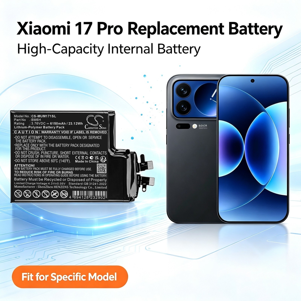 Baterie kompatibilní s Xiaomi 17 Pro CS-MUM171SL