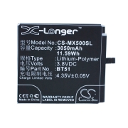 CS-MX500SL<br />Baterie do   nahrazuje baterii BT51