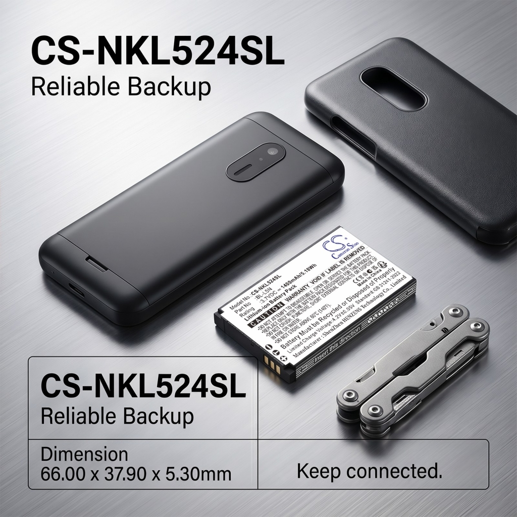 Baterie kompatibilní s Nokia CS-NKL524SL